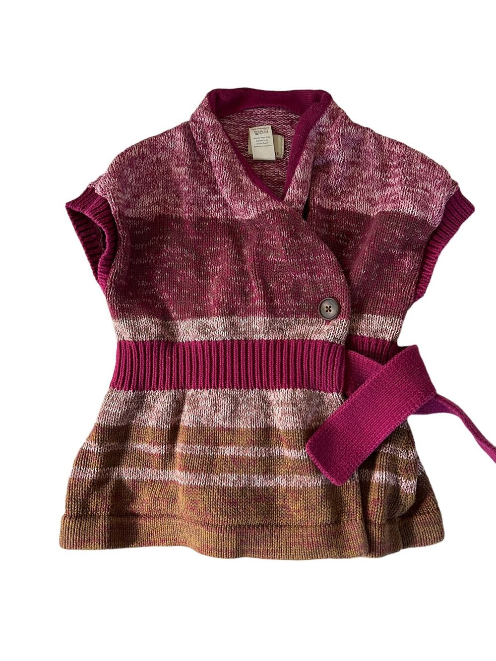 Tea Colllection Purple Cardigan 18-24m